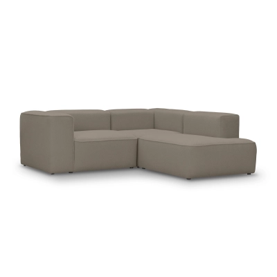 Luss kleines 2-sitziges Ecksofa 210x210 cm, boucle I MONONI.PL