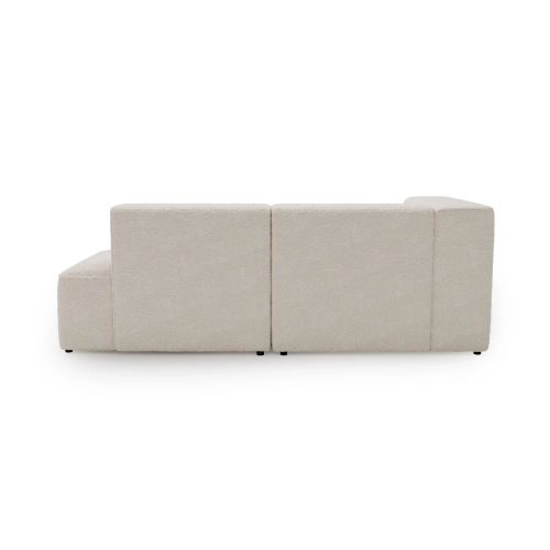 Narożnik modułowy 220x160 cm Luss śmietankowy beż boucle | MONONI.PL