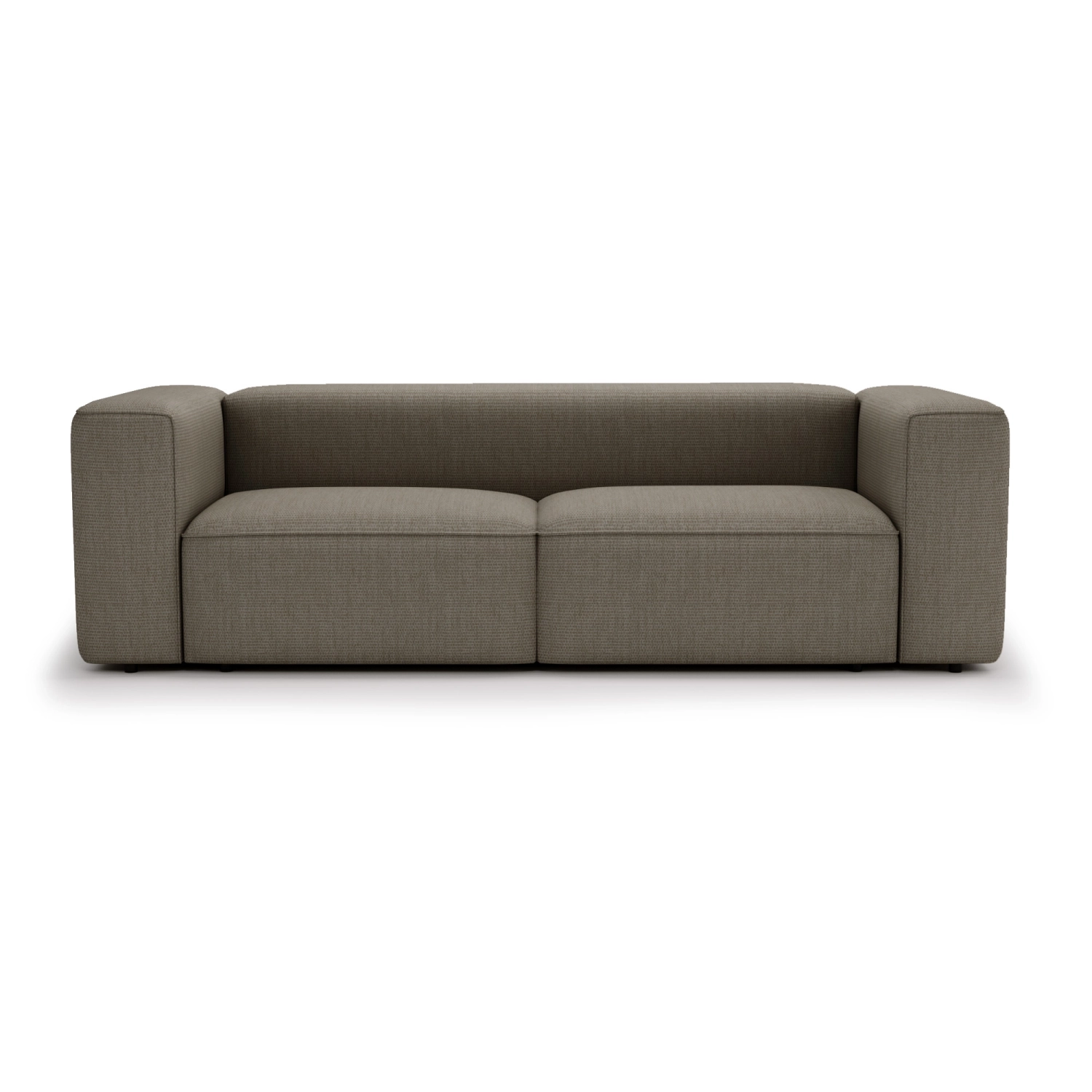 Modernes Sofa mit Schlaffunktion Luss 266x102 Kaffee I MONONI.PL