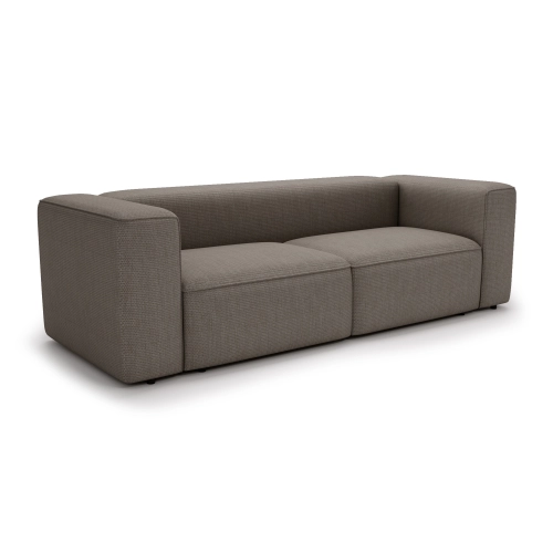 Modernes Sofa mit Schlaffunktion Luss 266x102 Kaffee I MONONI.PL