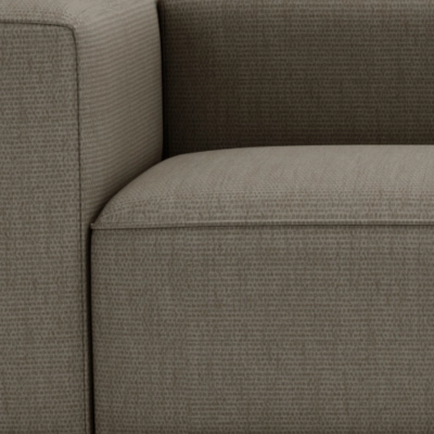 Nowoczesna sofa z funkcją spania Luss 266x102 kawowa I MONONI.PL