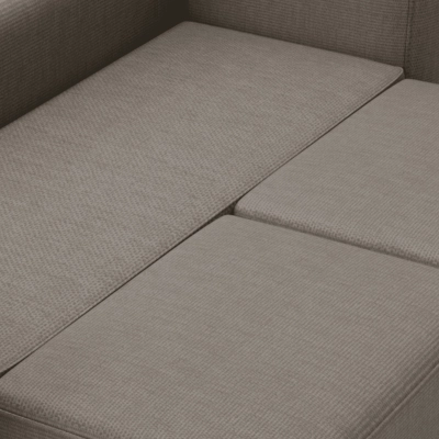 Nowoczesna sofa z funkcją spania Luss 266x102 kawowa I MONONI.PL