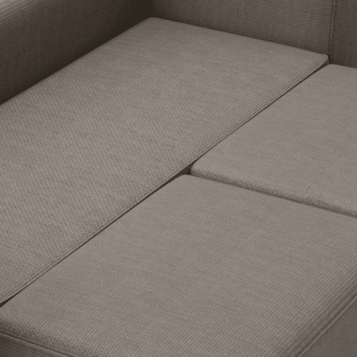 Modernes Sofa mit Schlaffunktion Luss 266x102 Kaffee I MONONI.PL