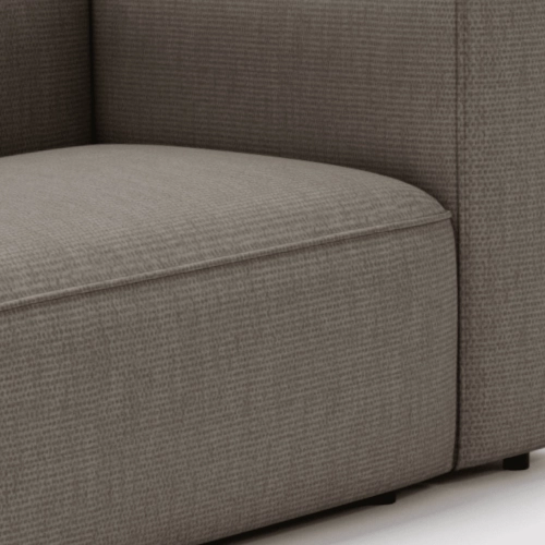 Nowoczesna sofa z funkcją spania Luss 266x102 kawowa I MONONI.PL
