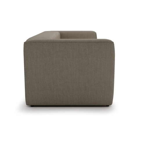Nowoczesna sofa z funkcją spania Luss 224x102 kawowa I MONONI.PL
