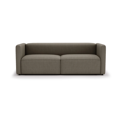 Nowoczesna sofa z funkcją spania Luss 224x102 kawowa I MONONI.PL