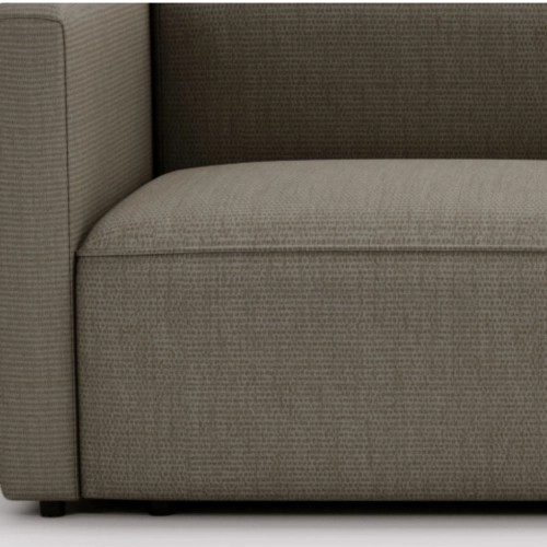 Nowoczesna sofa z funkcją spania Luss 224x102 kawowa I MONONI.PL