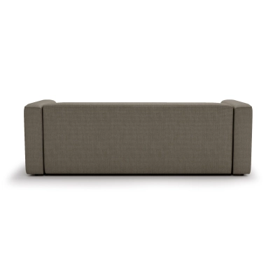 Nowoczesna sofa z funkcją spania Luss 224x102 kawowa I MONONI.PL