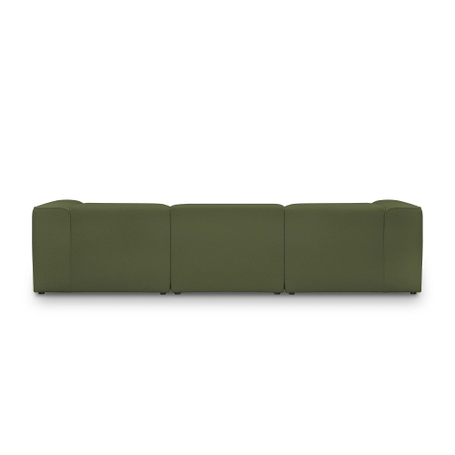 Narożnik modułowy 320x160 cm Luss oliwkowy boucle | MONONI.PL