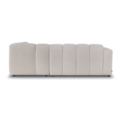 Modulares Ecksofa 262x238 cm Bliss beige Chenille MONONI.PL