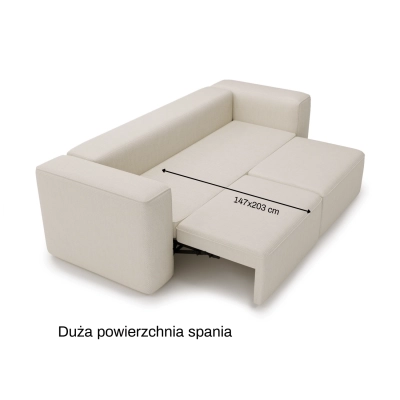 Sofa z funkcją spania Luss 266x102 cm