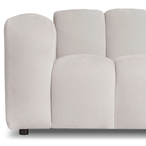 Narożnik modułowy 5 osobowy 302x278 cm Bliss beżowy szenil | MONONI.PL