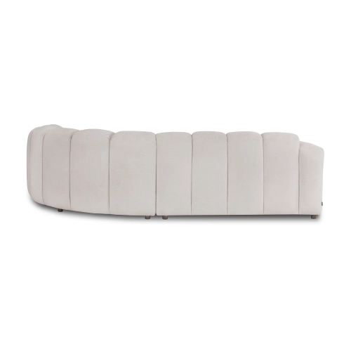 Narożnik modułowy 5 osobowy 302x278 cm Bliss beżowy szenil | MONONI.PL