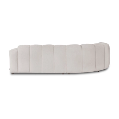 Narożnik modułowy 5 osobowy 302x278 cm Bliss beżowy szenil | MONONI.PL