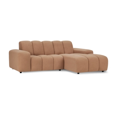 Modulares Ecksofa 227x198 cm Bliss rust boucle | MONONI.PL
