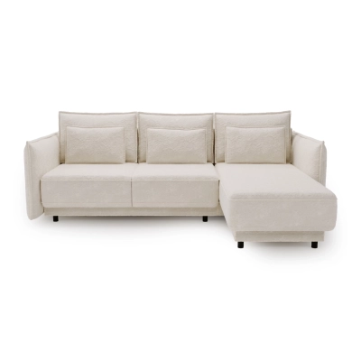 Ecksofa mit Schlaffunktion Lorena 247x187 cm rechtsseitig