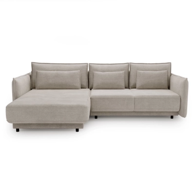 Ecksofa mit Schlaffunktion Lorena 286x187 cm linke Seite