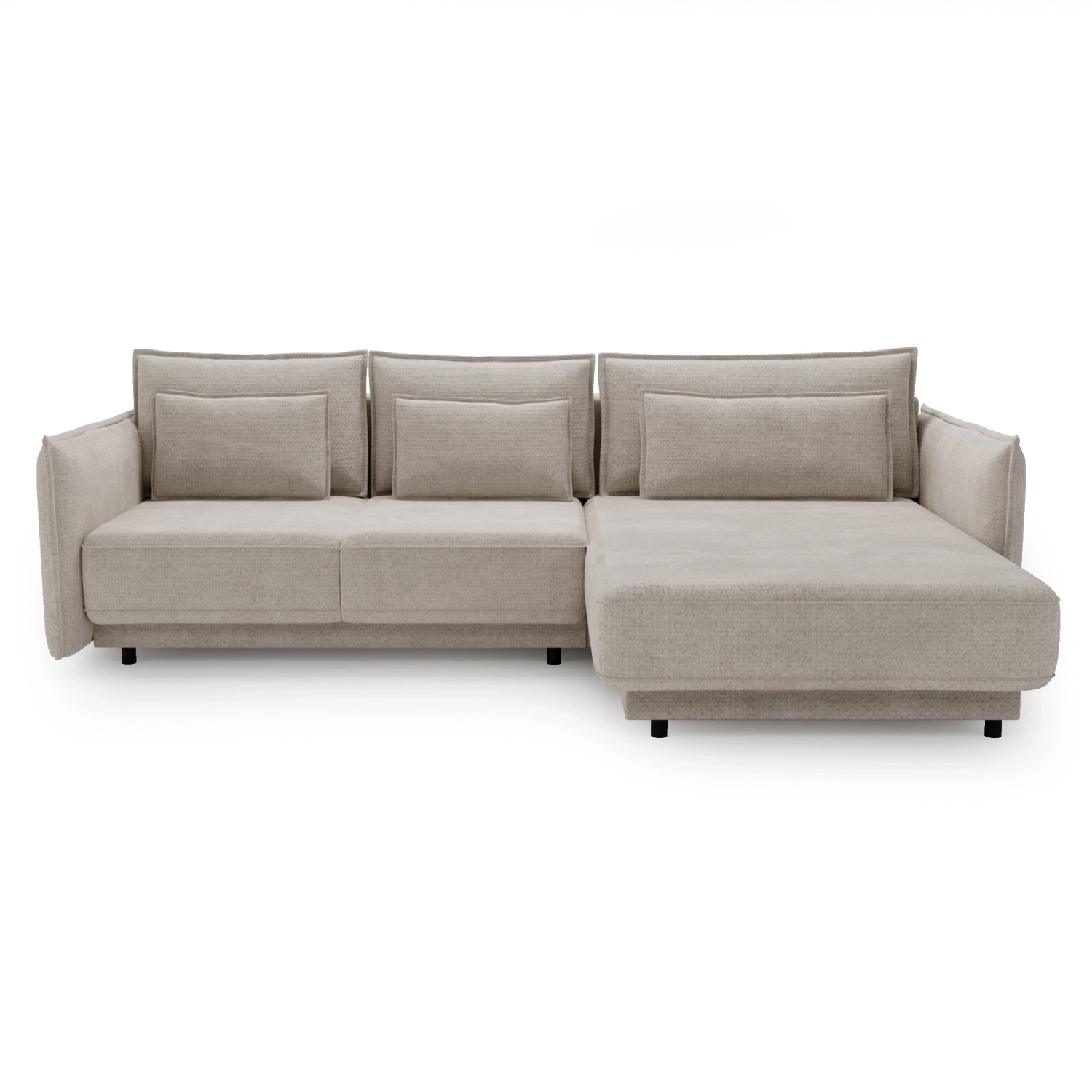 Ecksofa mit Schlaffunktion Lorena 286x187 cm rechte Seite