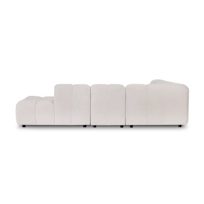 Narożnik modułowy Amaris 276x276 cm jasny beż boucle | MONONI.PL
