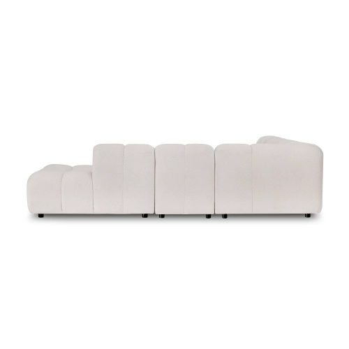 Narożnik modułowy Amaris 276x276 cm jasny beż boucle | MONONI.PL