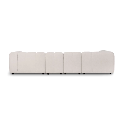 Narożnik modułowy Amaris 328x221 cm beżowy boucle | MONONI.PL