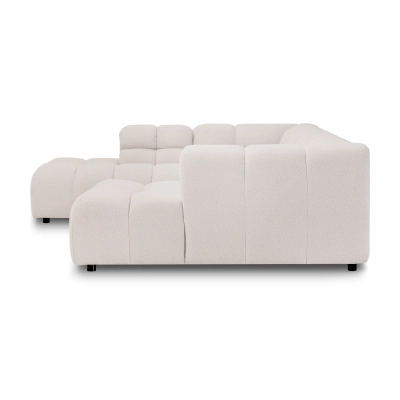 Narożnik modułowy Amaris 328x221 cm beżowy boucle | MONONI.PL