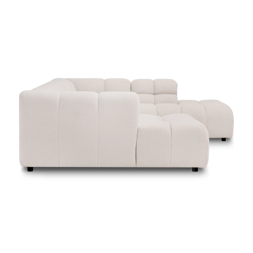 Narożnik modułowy Amaris 328x221 cm beżowy boucle | MONONI.PL