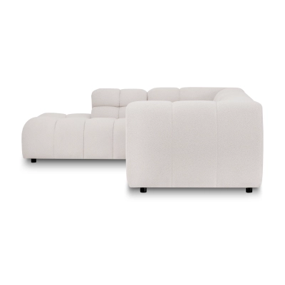 Narożnik modułowy Amaris 297x221 cm beżowy boucle | MONONI.PL