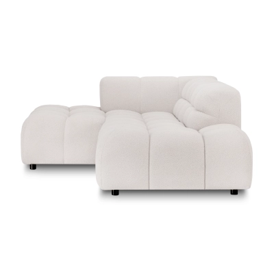 Modulares offenes Ecksofa Amaris 233x165 cm beige boucle | MONONI.PL