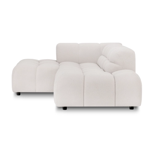 Modulares offenes Ecksofa Amaris 233x165 cm beige boucle | MONONI.PL