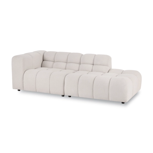 Amaris modulares Sofa 231x104 cm hellbeige boucle | MONONI.PL