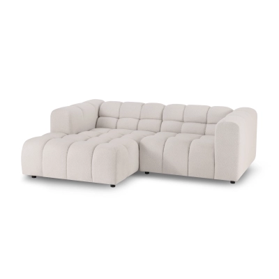Narożnik modułowy Amaris 233x165 cm beżowy boucle | MONONI.PL
