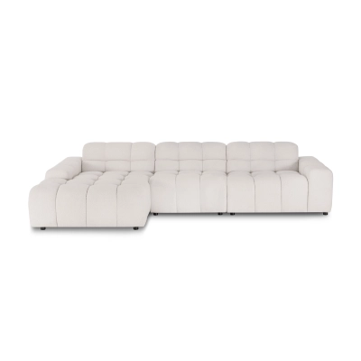 Modulares Ecksofa Amaris 310x165 cm beige boucle | MONONI.PL