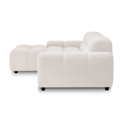 Modulares Ecksofa Amaris 310x165 cm beige boucle | MONONI.PL