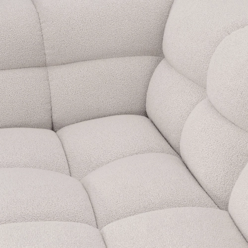 Narożnik modułowy Amaris 328x221 cm beżowy boucle | MONONI.PL