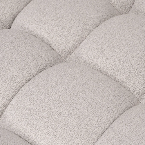 Modulares Ecksofa Amaris 233x165 cm beige boucle | MONONI.PL