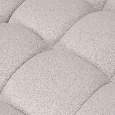 Modulares Ecksofa Amaris 310x165 cm beige boucle | MONONI.PL