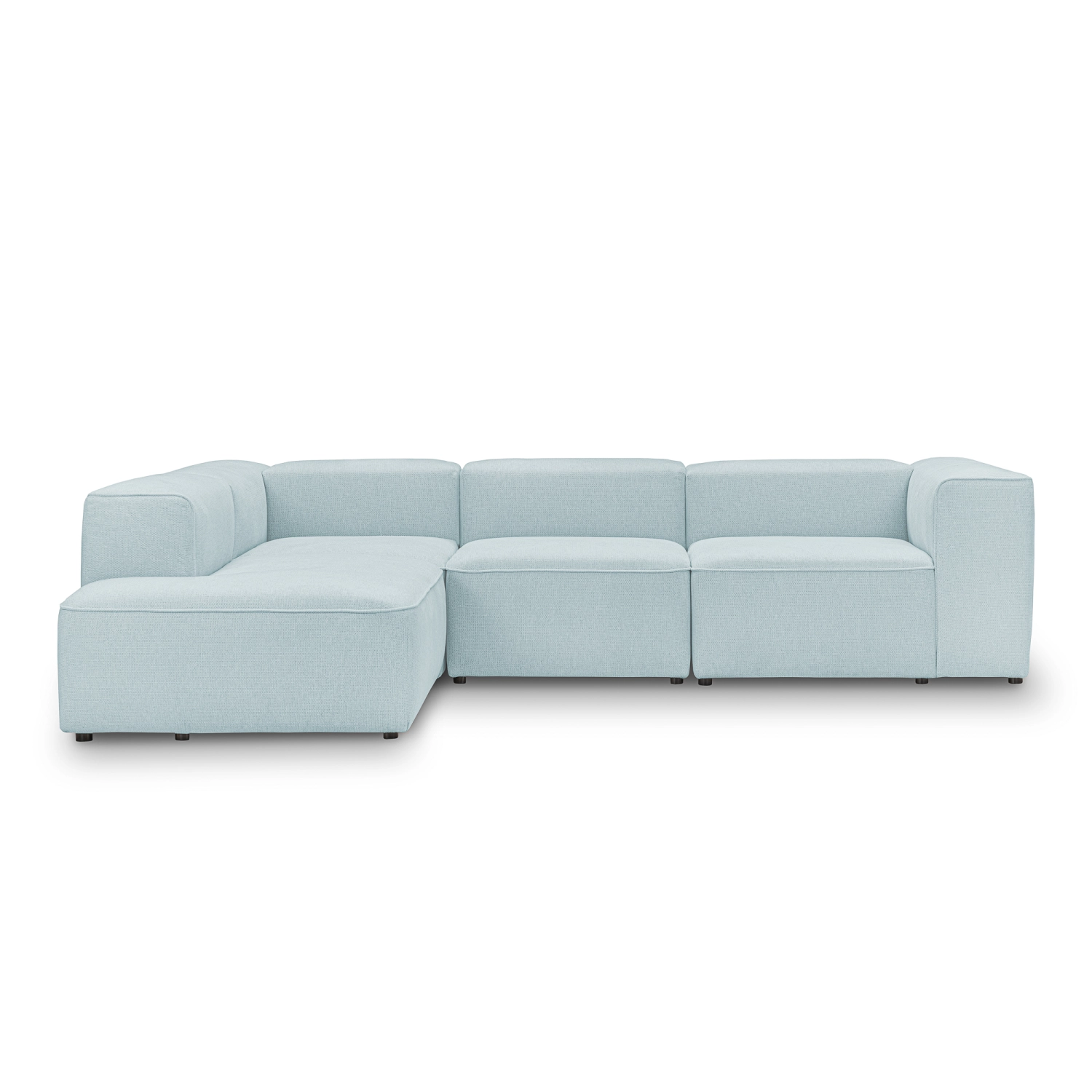 Narożnik modułowy 290x210 cm Luss jasnoniebieski szenil I MONONI.PL