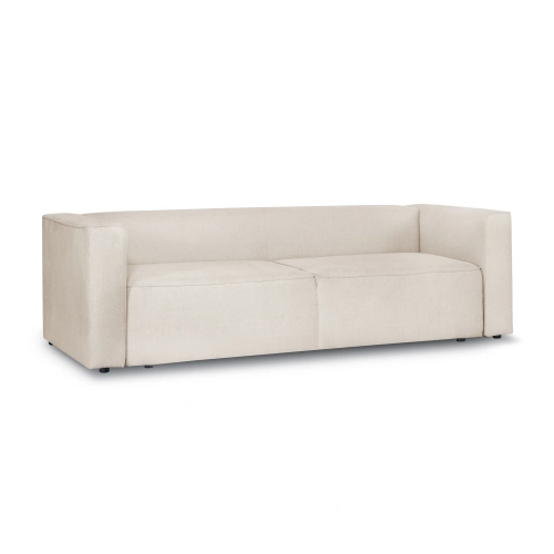 Nowoczesna sofa z funkcją spania Luss 242x102 beżowa I MONONI.PL