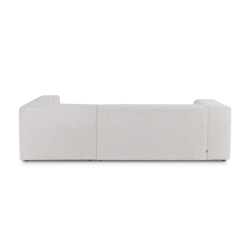 Narożnik z funkcją spania Luss 276x210 cm beżowy boucle I MONONI.PL