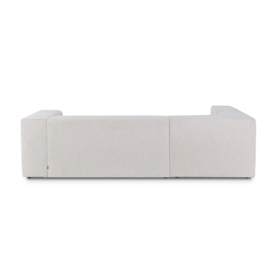 Ecksofa mit Schlaffunktion Luss 276x210 cm beige boucle I MONONI.PL