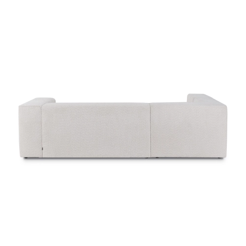 Ecksofa mit Schlaffunktion Luss 276x210 cm beige boucle I MONONI.PL
