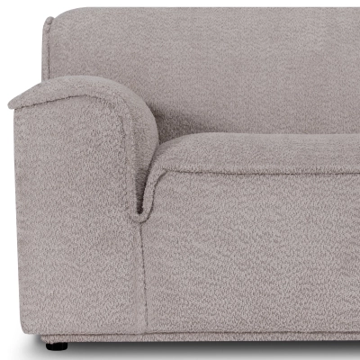 Modulares offenes Sofa Look 233x103 cm linke Seite