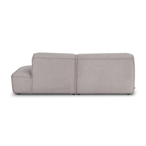 Modulares offenes Sofa Look 233x103 cm linke Seite