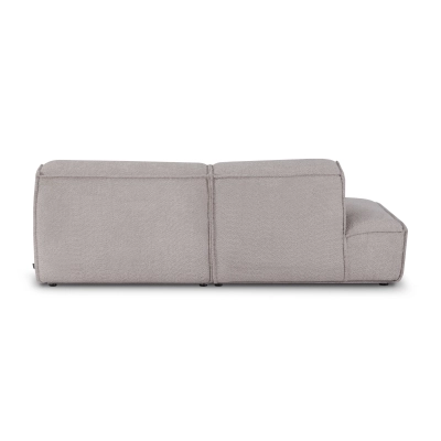 Sofa modułowa otwarta Look 233x103 cm prawostronna