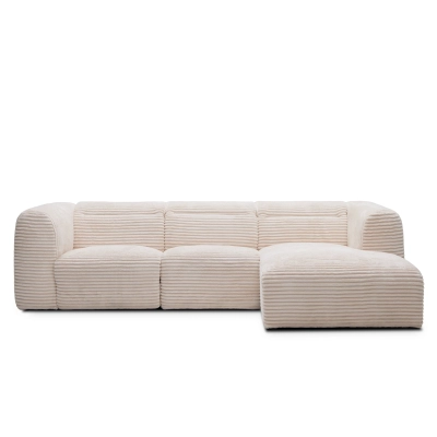 Nube 3-Sitzer-Ecksofa mit Relaxfunktion | MONONI.PL