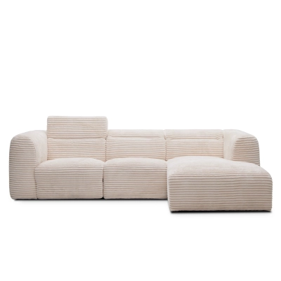 Nube 3-Sitzer-Ecksofa mit Relaxfunktion | MONONI.PL