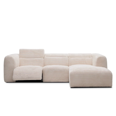 Nube 3-Sitzer-Ecksofa mit Relaxfunktion | MONONI.PL