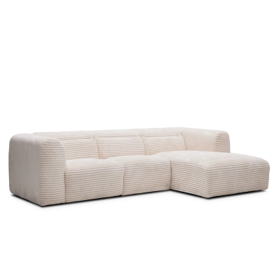 Nube 3-Sitzer-Ecksofa mit Relaxfunktion | MONONI.PL
