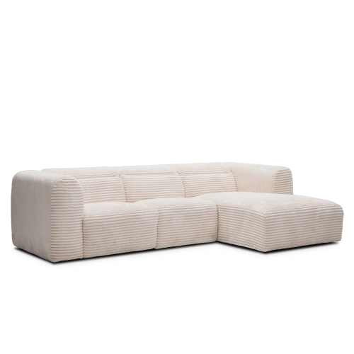 Nube 3-Sitzer-Ecksofa mit Relaxfunktion | MONONI.PL